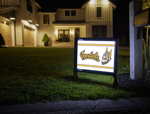 University of Idaho Vandals Mark White Yardsy Sign