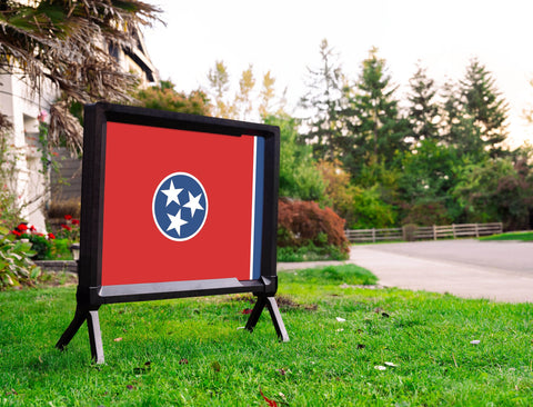 Tennessee State Flag Yardsy Sign