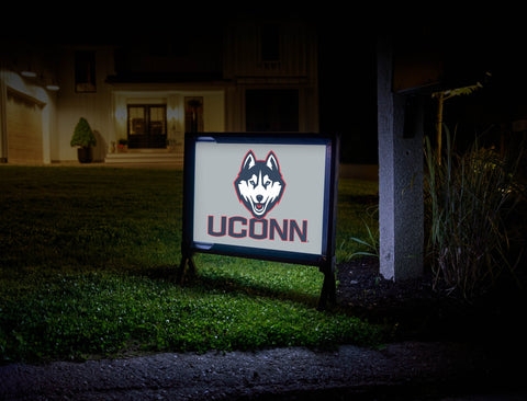 UConn Huskies Color Block Yardsy Sign