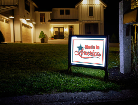 Made In America Yardsy Sign