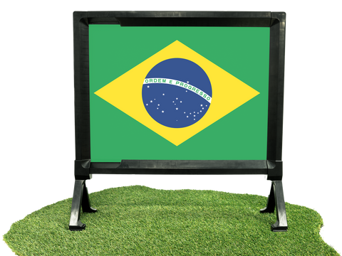 Flag Brazil Yardsy Sign