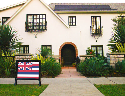 Hawaii State Flag Yardsy Sign