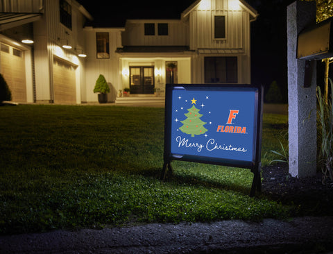 Florida Merry Christmas Yardsy Sign
