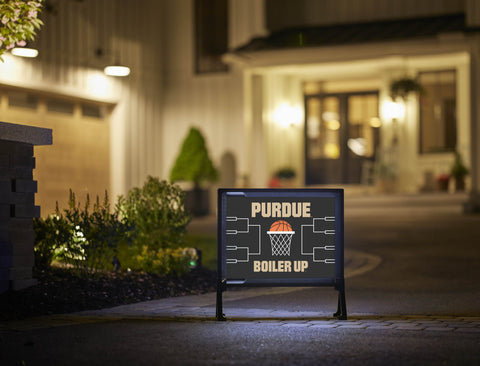 Purdue Basketball Yardsy Sign