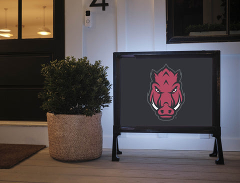 Arkansas Razorbacks Athletics Mark Black Yardsy Sign
