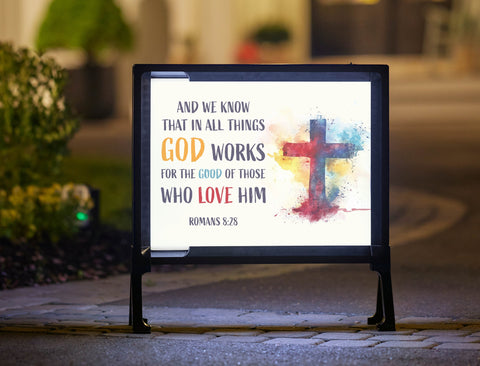 Those Who Love Him Yardsy Sign