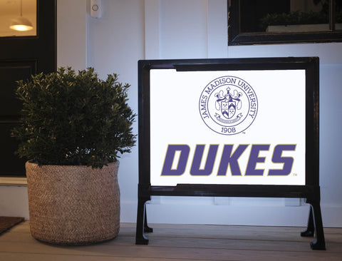 JMU Dukes Seal Yardsy Sign