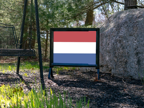 Flag Netherlands Yardsy Sign