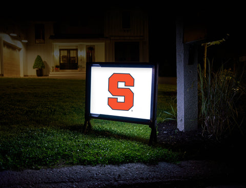 Syracuse University S White Yardsy Sign