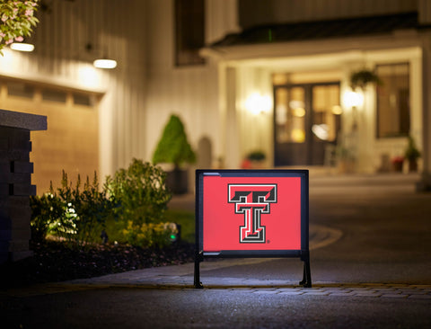 Texas Tech TT Red Yardsy Sign