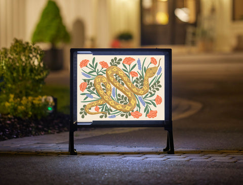 Year of the Snake Yardsy Sign
