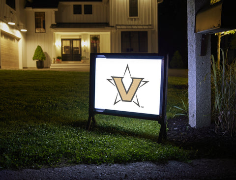 Vanderbilt University Star Mark White Yardsy Sign