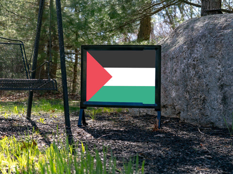 Flag Palestine Yardsy Sign