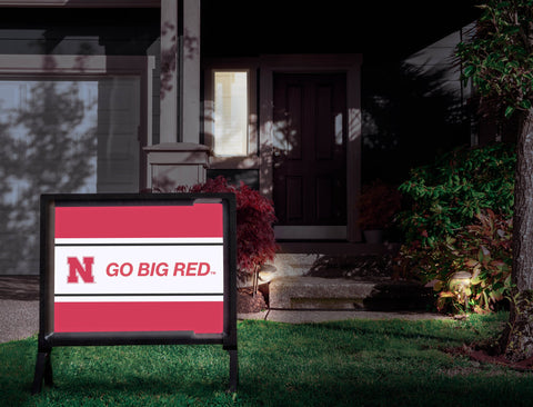 Nebraska N Go Big Red Yardsy Sign