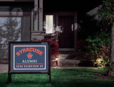 Alumni Syracuse Custom Yardsy Sign