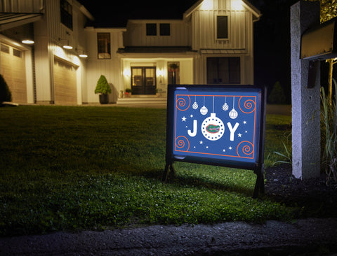 Florida Christmas Joy Yardsy Sign