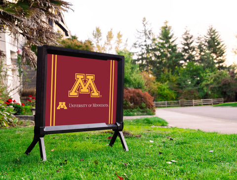 University Of Minnesota M Maroon Yardsy Sign