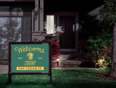 Welcome NDSU Custom Yardsy Sign