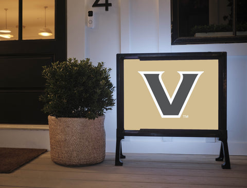 Vanderbilt University Athletic Mark Gold Yardsy Sign