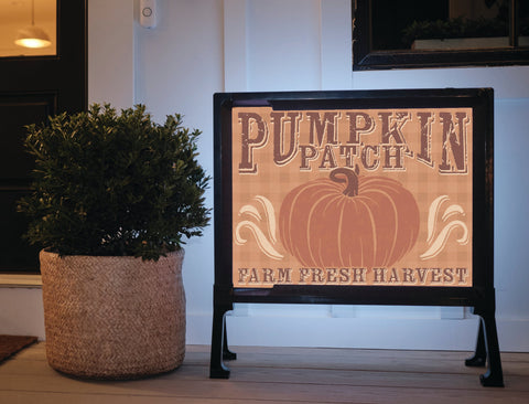 Pumpkin Patch Fall Yardsy Sign