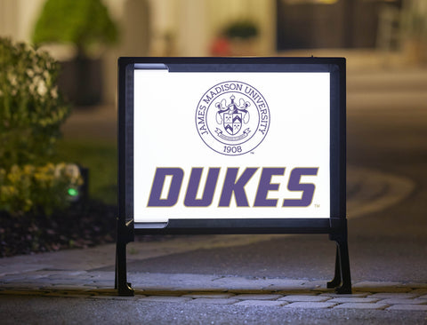 JMU Dukes Seal Yardsy Sign