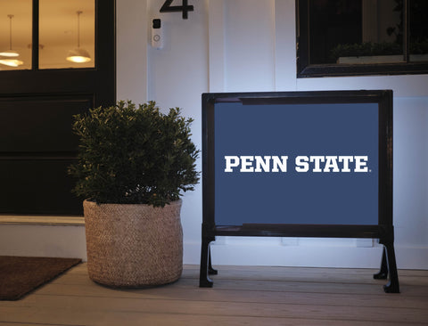 Penn State Wordmark Navy Yardsy Sign