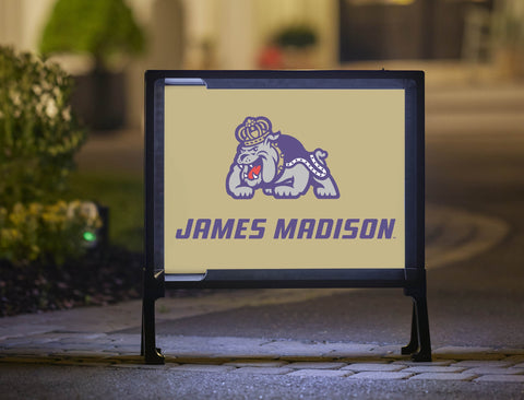 James Madison Duke Gold Yardsy Sign