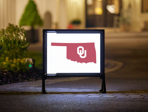 Oklahoma State Mark White Yardsy Sign
