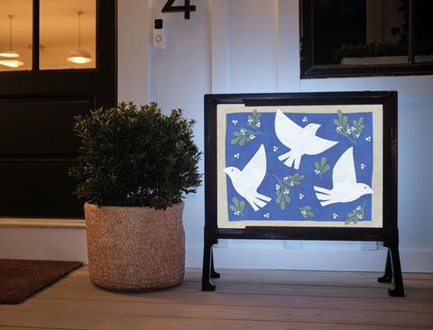 Doves Yardsy Sign