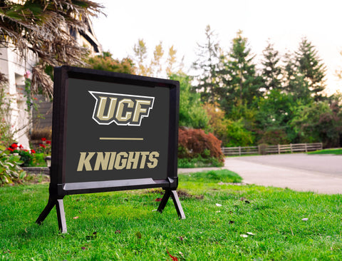 UCF Knights Black Yardsy Sign