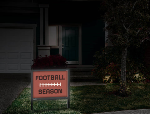 Football Season Yardsy Sign