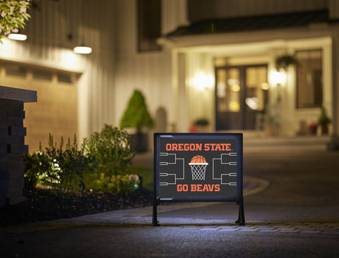 Oregon State Basketball Yardsy Sign