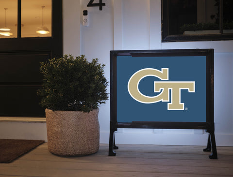 Georgia Tech Primary Mark Navy Yardsy Sign