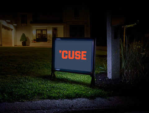 Syracuse University 'Cuse Blue Yardsy Sign