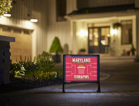 Maryland Basketball Yardsy Sign
