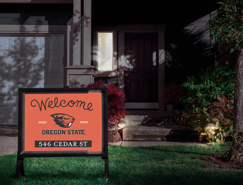 Welcome Oregon State Custom Yardsy Sign