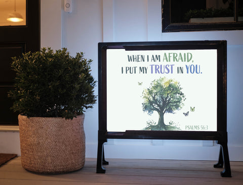 I Put My Trust In You Yardsy Sign