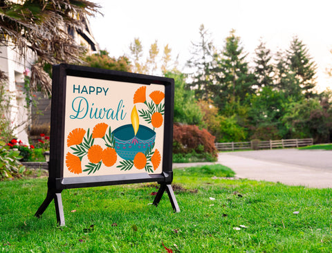 Happy Diwali Yardsy Sign