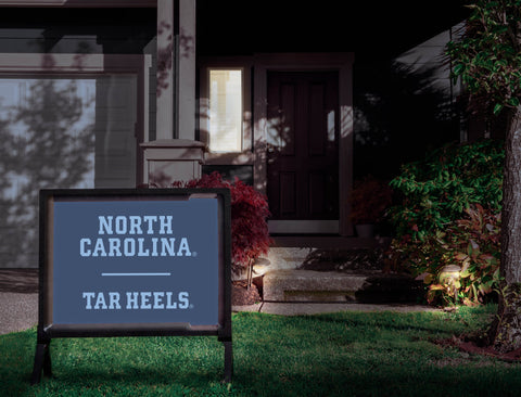 North Carolina Tar Heels Navy Blue Yardsy Sign