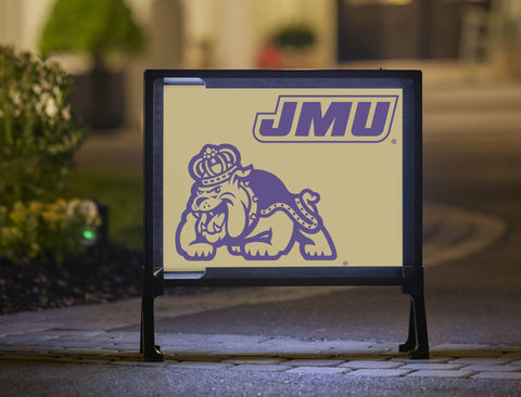 JMU Gold Duke Dog Yardsy Sign