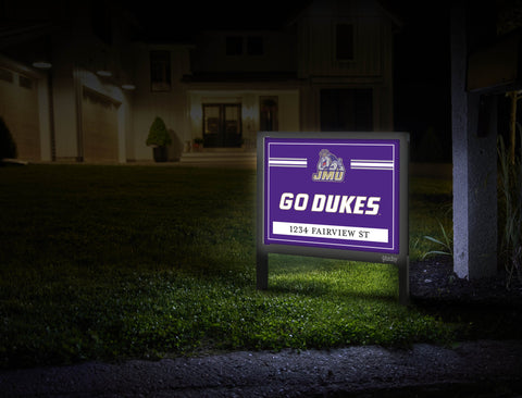 James Madison Go Dukes Custom Yardsy Sign