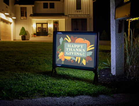 Happy Thanksgiving! Yardsy Sign