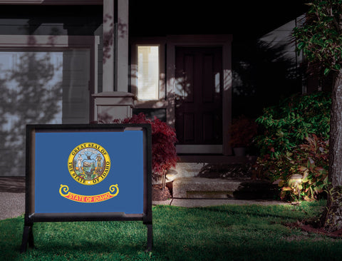 Idaho State Flag Yardsy Sign