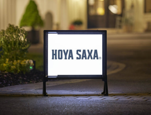 Georgetown Hoya Saxa White Yardsy Sign