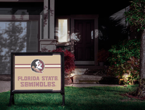 Florida State Seminoles Gold Yardsy Sign
