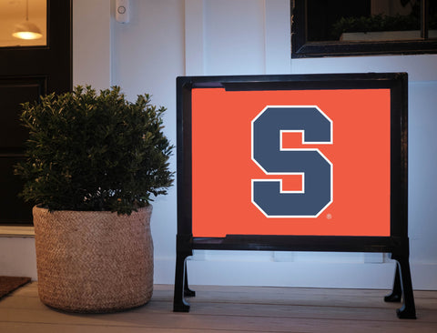 Syracuse University S Orange Yardsy Sign