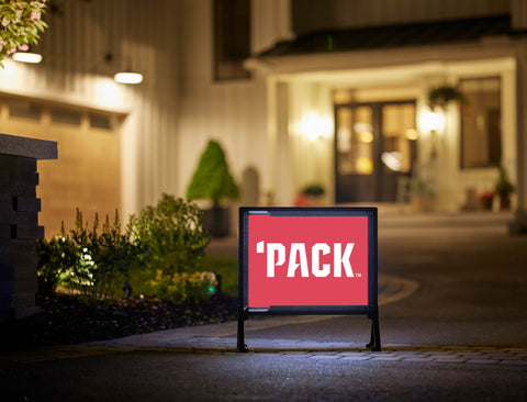 NC State Pack Red Yardsy Sign