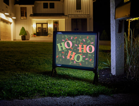 Ho Ho Ho Yardsy Sign
