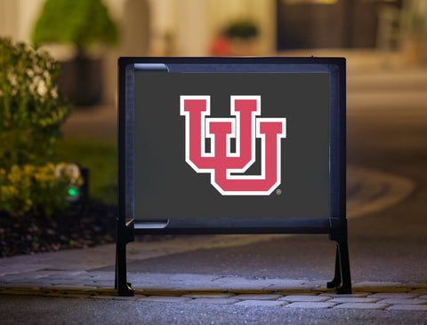 University of Utah Black Yardsy Sign