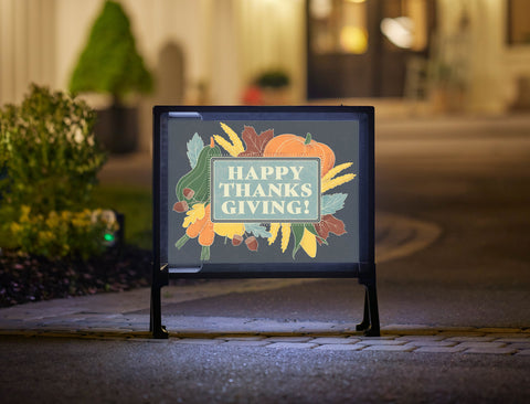Happy Thanksgiving! Yardsy Sign